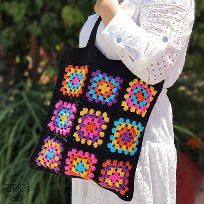 Granny square bag