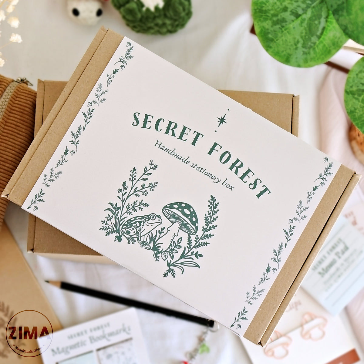 Secret forest stationery box