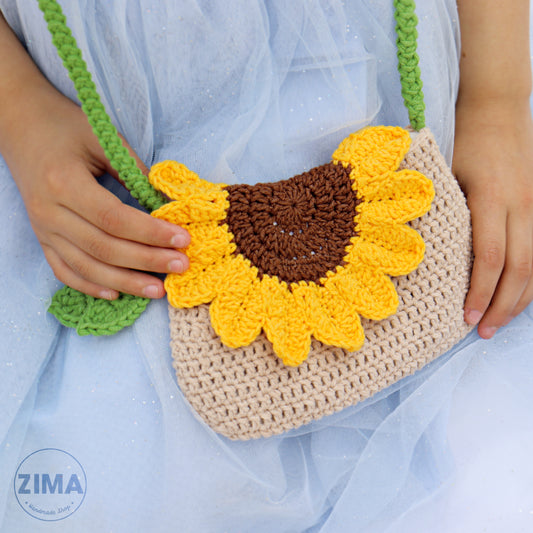 Mini sunflower bag