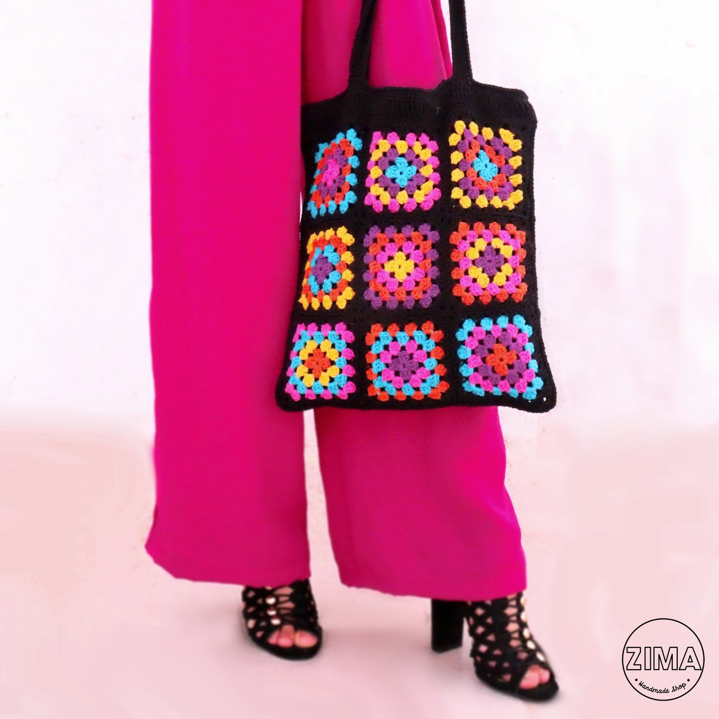 Granny square bag